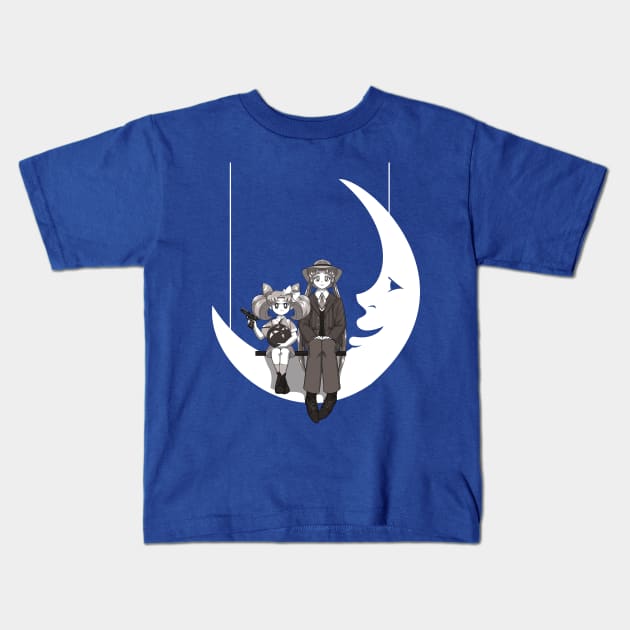 Paper Moons Kids T-Shirt by sillywhims